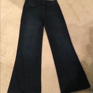 Wide leg jeans